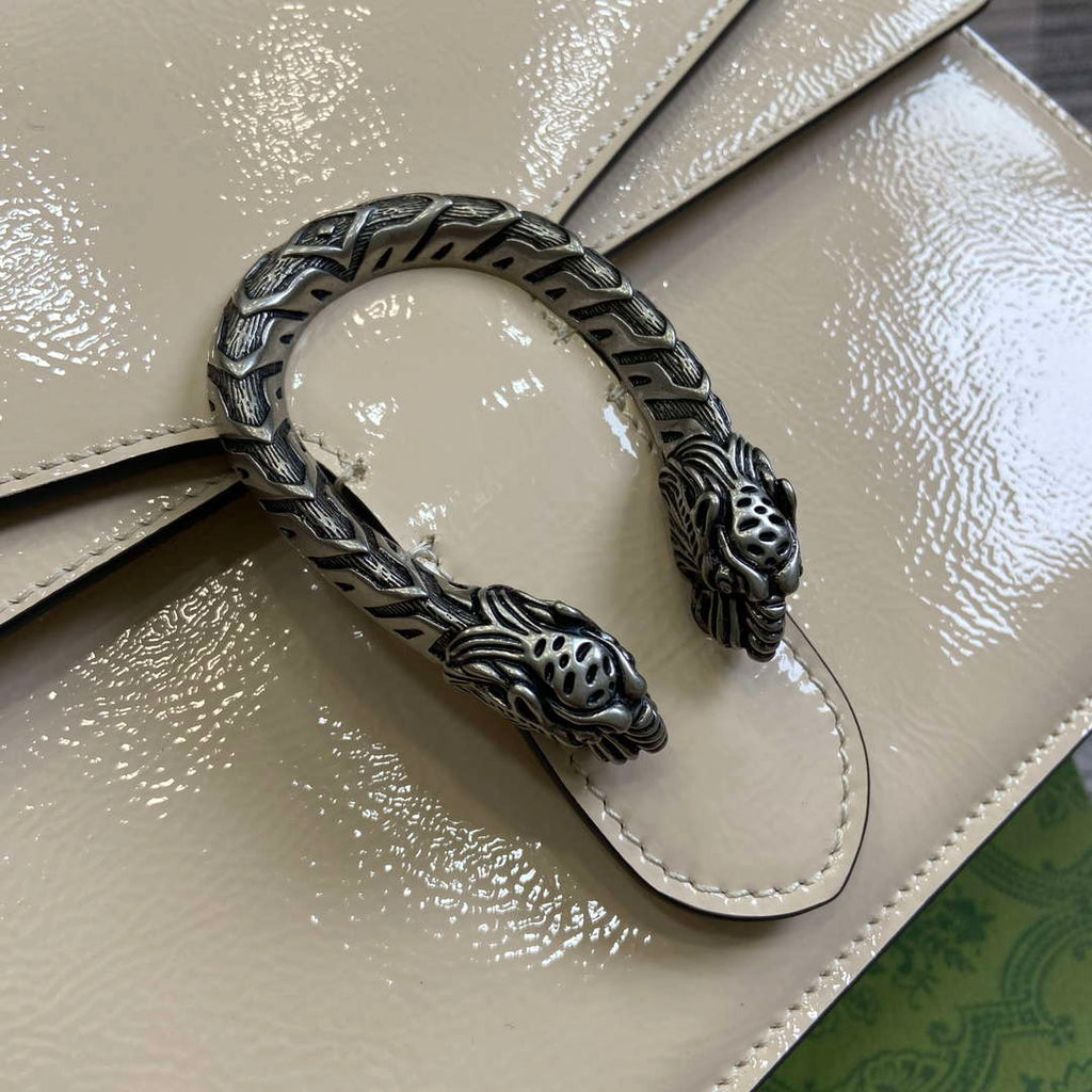 Gucci 795007 Dionysus medium top handle bag Light Gray