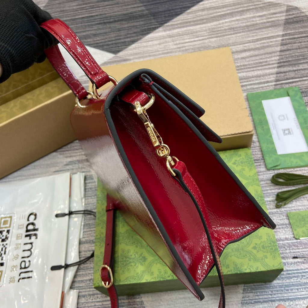 Gucci 795007 Dionysus medium top handle bag Wine Red