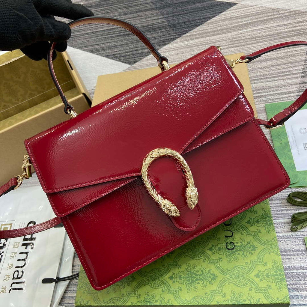 Gucci 795007 Dionysus medium top handle bag Wine Red