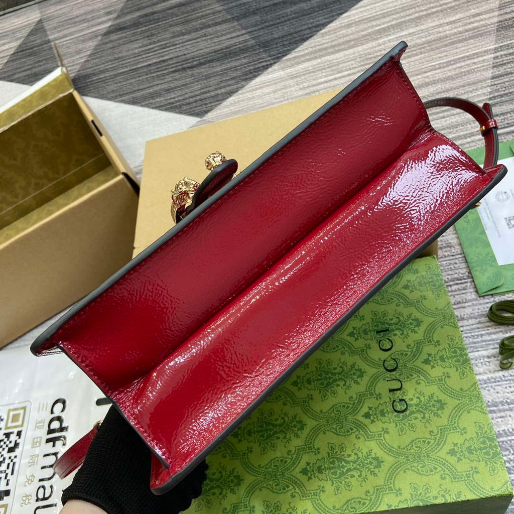 Gucci 795007 Dionysus medium top handle bag Wine Red