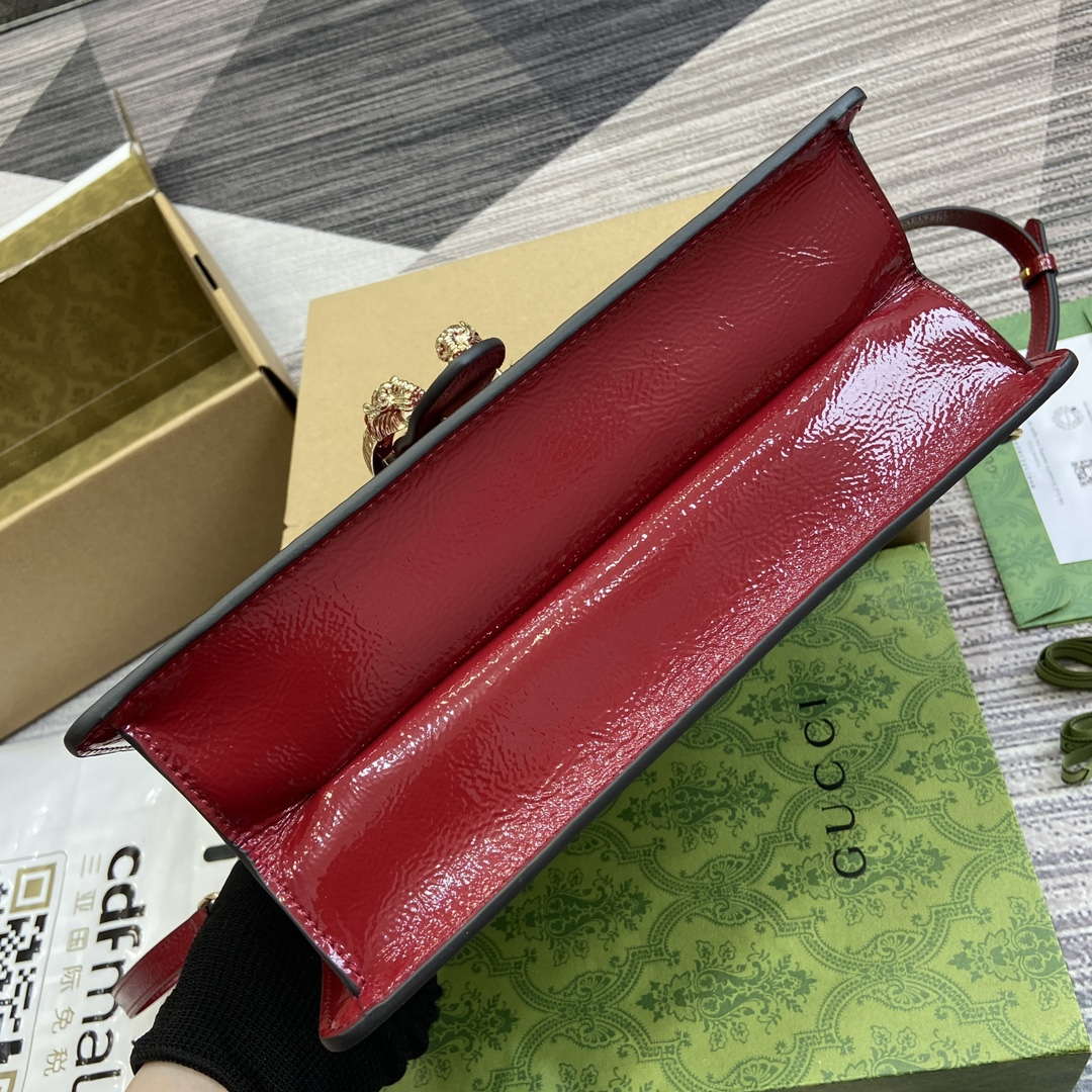 Gucci 795007 Dionysus medium top handle bag Wine Red - Default Title - View 6