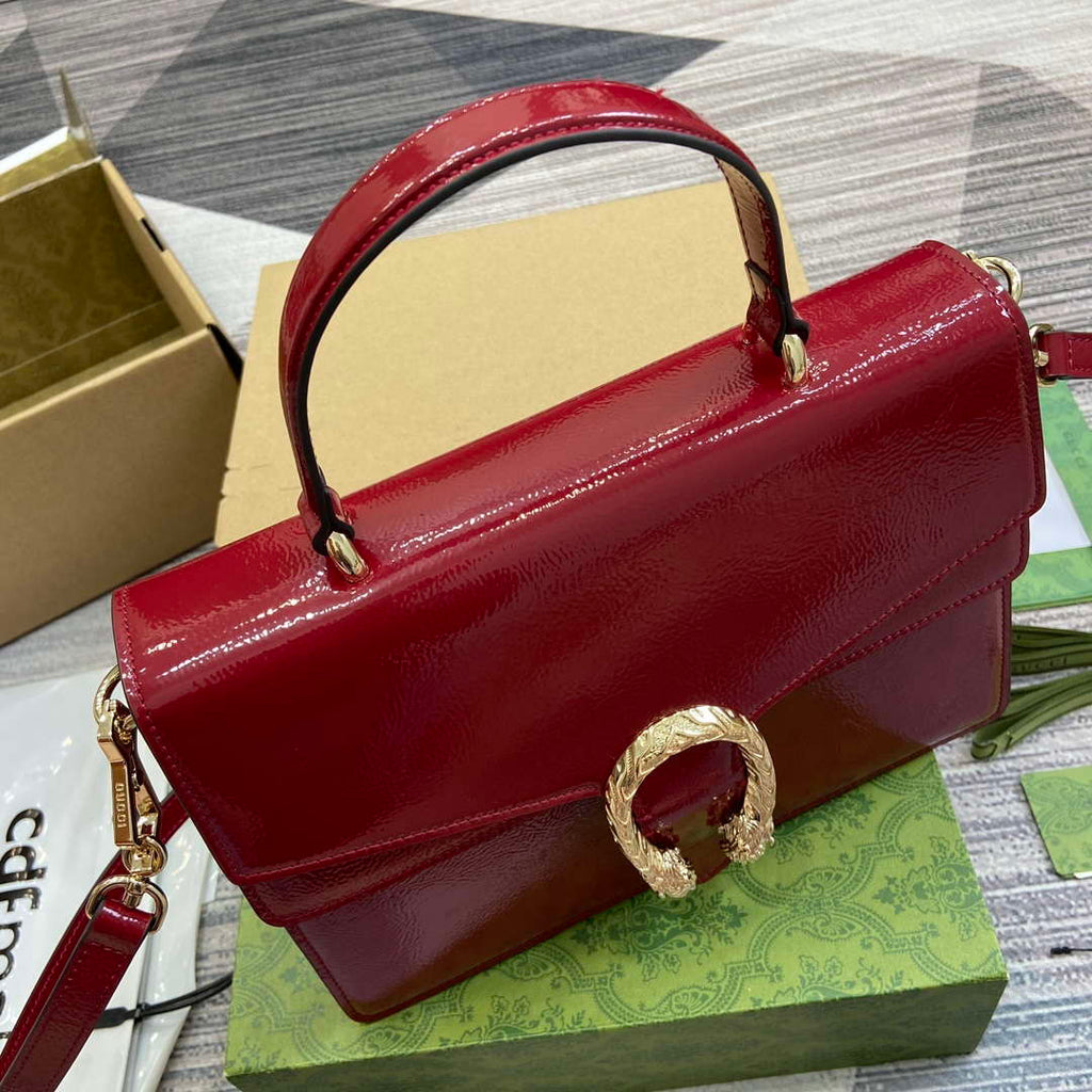 Gucci 795007 Dionysus medium top handle bag Wine Red