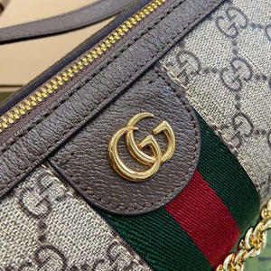 Gucci 795194 Ophidia Small Shoulder Bag Brown - Default Title - View 5