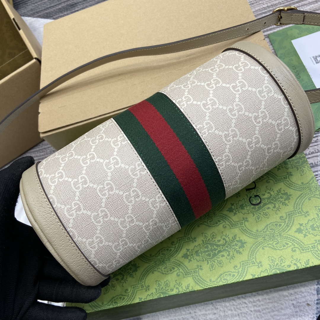 Gucci 795194 Ophidia Small Shoulder Bag Oatmeal