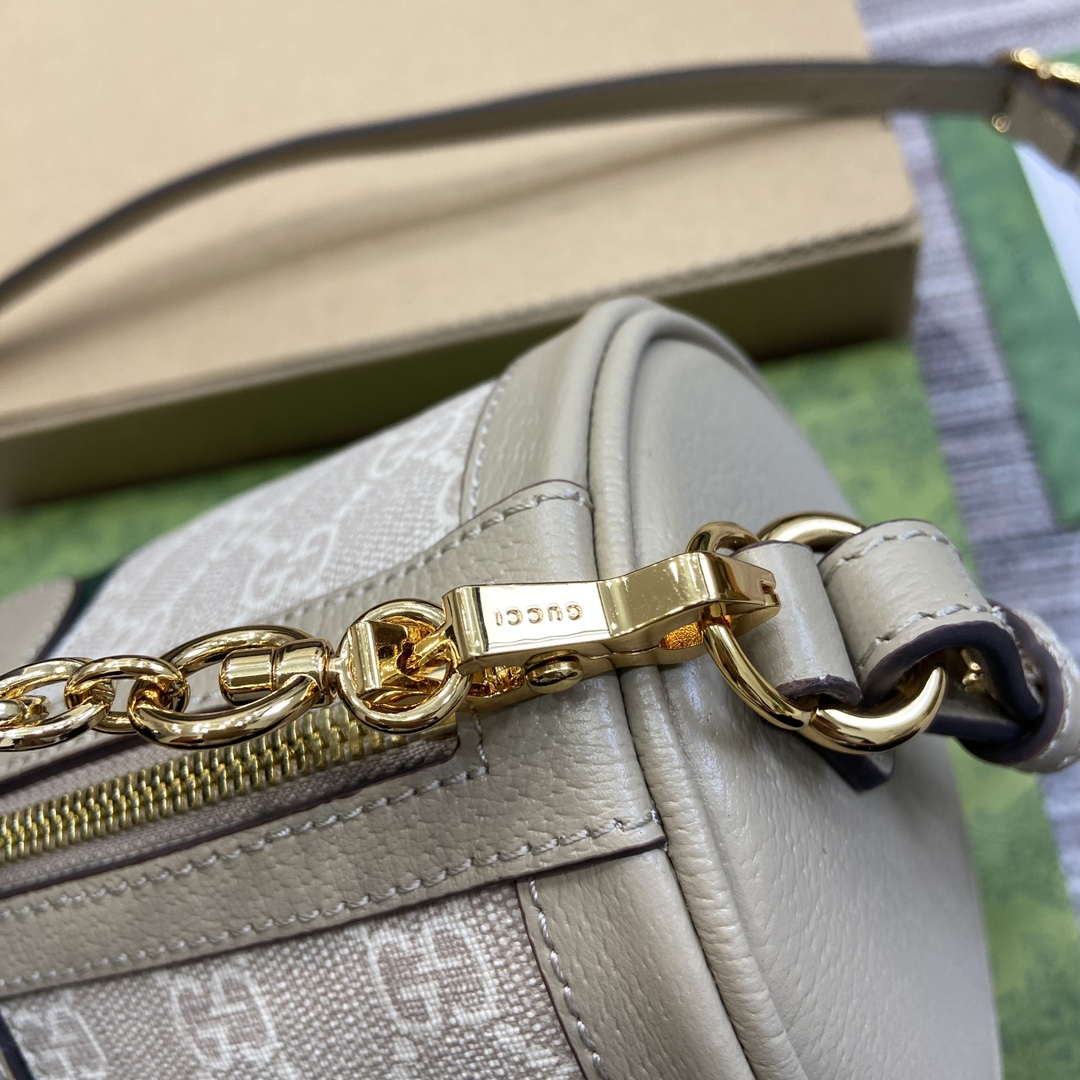 Gucci 795194 Ophidia Small Shoulder Bag Oatmeal