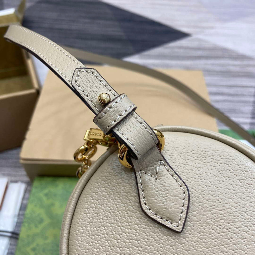Gucci 795194 Ophidia Small Shoulder Bag Oatmeal