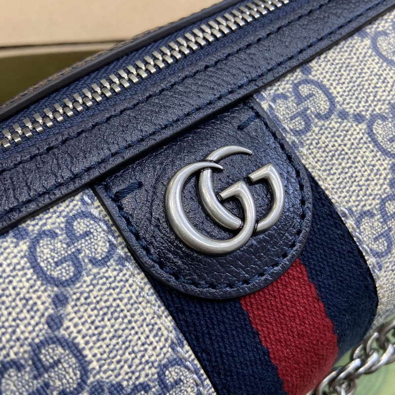 Gucci 795208 Ophidia Mini Shoulder Bag Blue - Default Title - View 4
