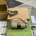 Gucci 795208 Ophidia Mini Shoulder Bag Oatmeal