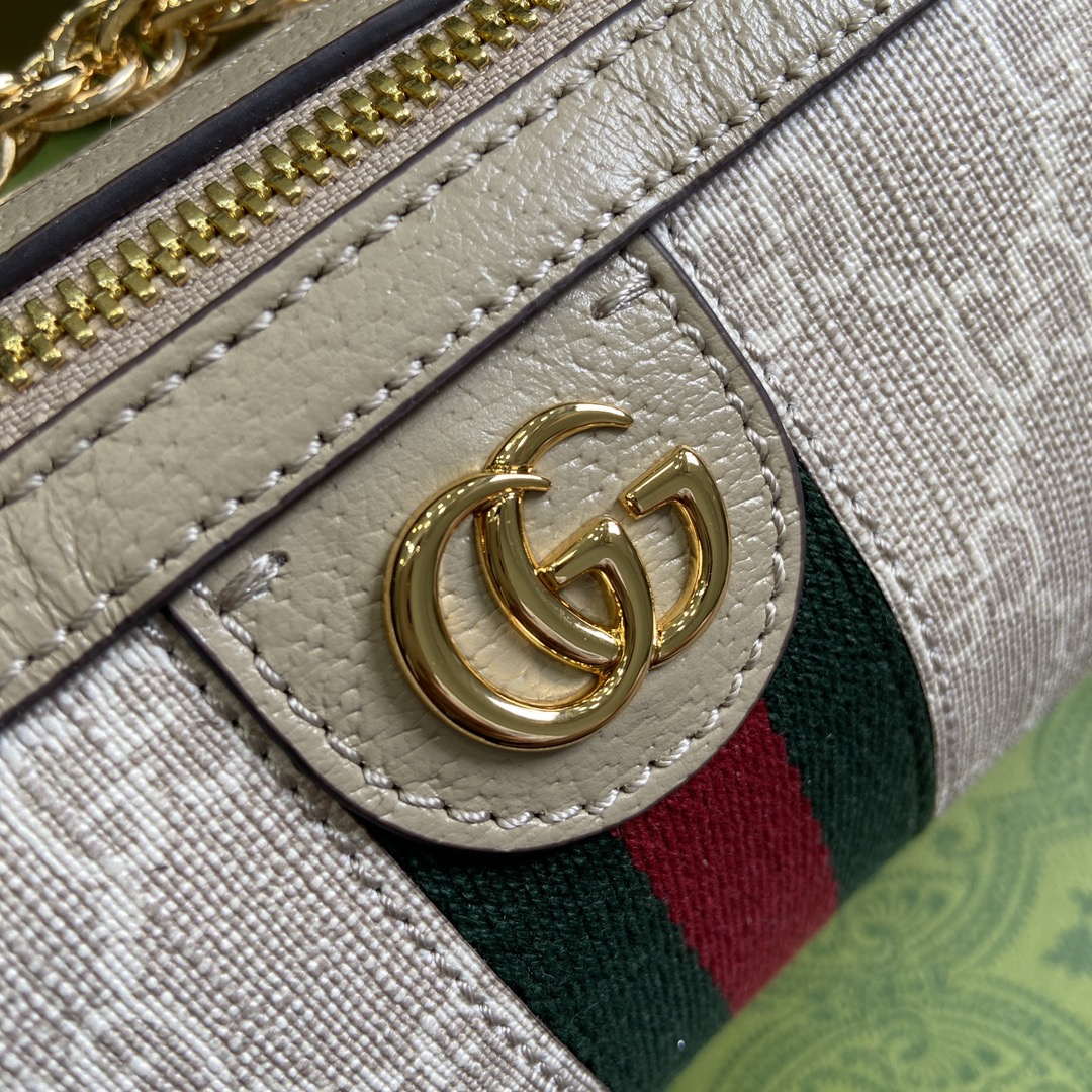 Gucci 795208 Ophidia Mini Shoulder Bag Oatmeal