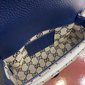 Gucci 795213 GG Super Mini Bag Dark Blue - Default Title - View 6