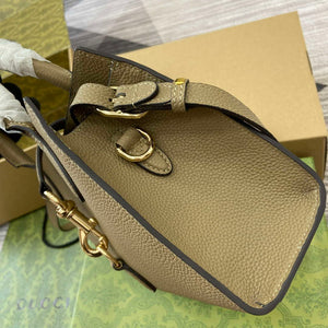 Gucci 795349 Small Tote Bag With Hook Closure Beige - Default Title - View 8