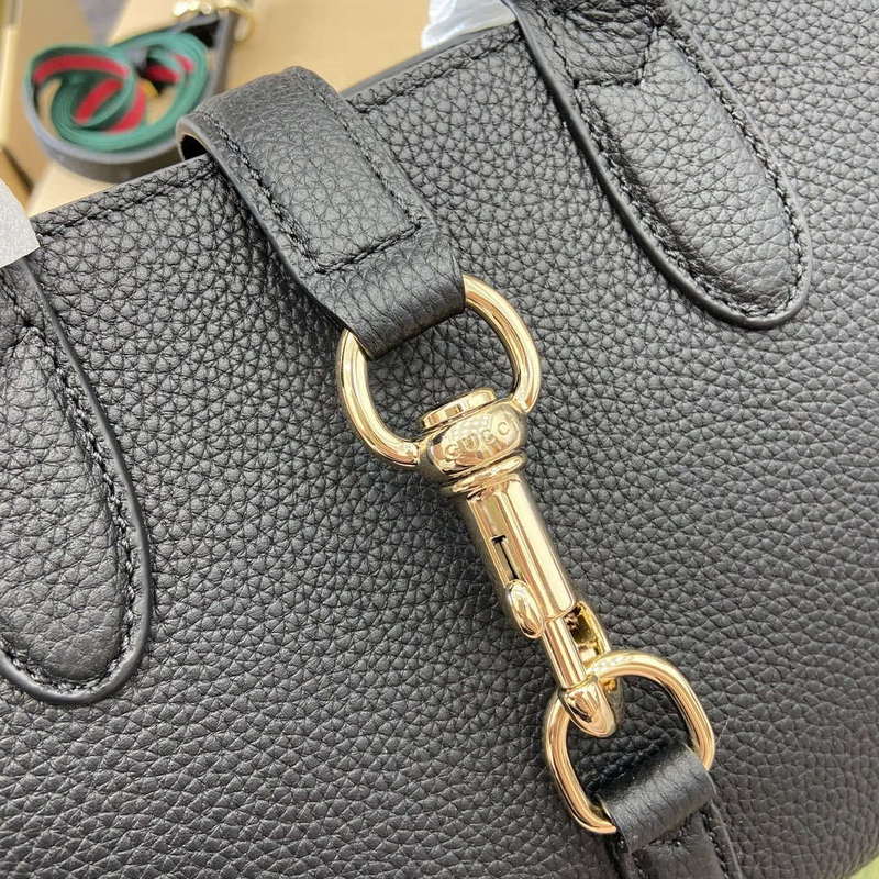 Gucci 795349 Small Tote Bag With Hook Closure Black