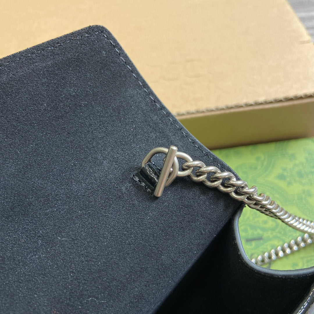 Gucci 795368 Dionysus super mini bag Black