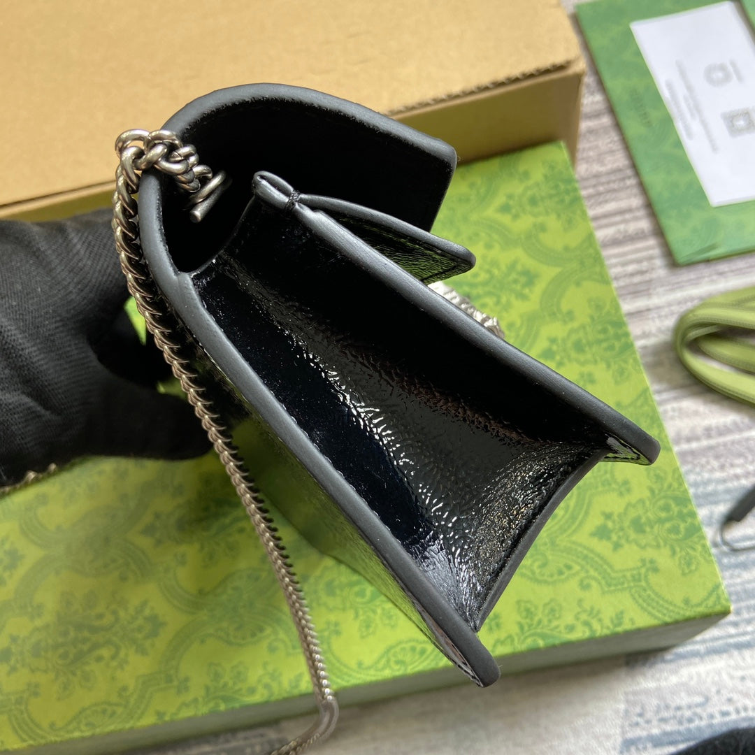 Gucci 795368 Dionysus super mini bag Black - Default Title - View 6