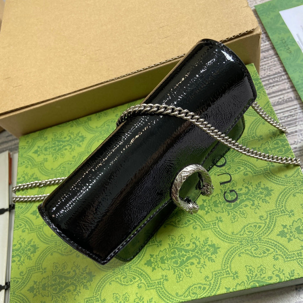 Gucci 795368 Dionysus super mini bag Black