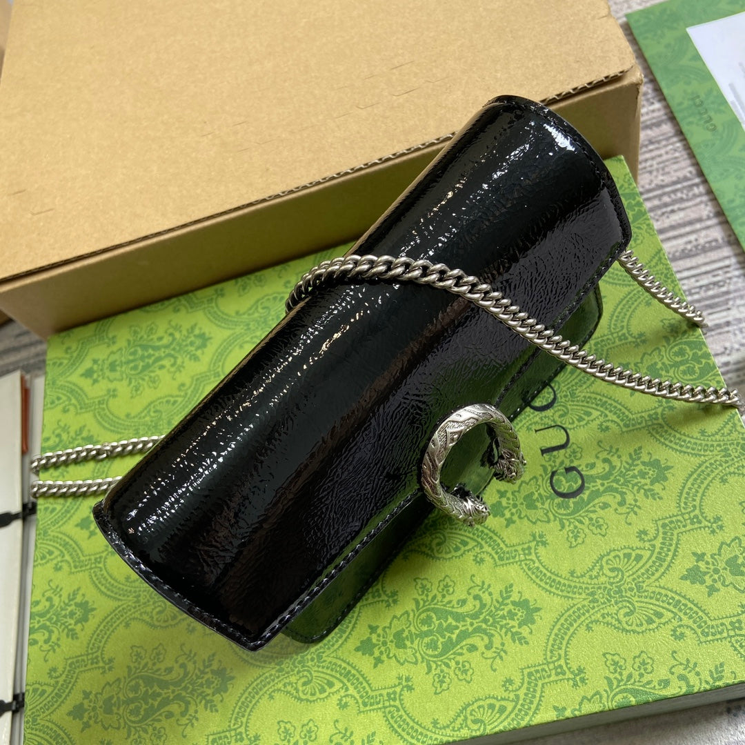 Gucci 795368 Dionysus super mini bag Black