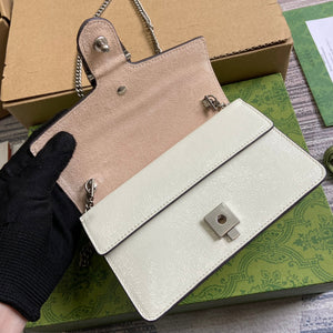 Gucci 795368 Dionysus super mini bag Light Gray - Default Title - View 11
