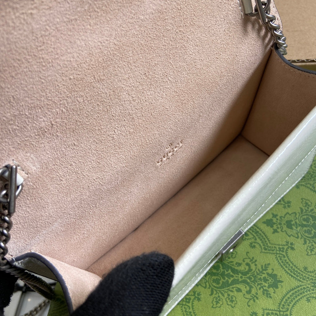 Gucci 795368 Dionysus super mini bag Light Gray