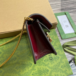 Gucci 7953680AAA86207 Dionysus super mini bag Wine Red - Default Title - View 9