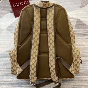 Gucci 800182 Large Backpack With Gucci Bag Brown - Default Title - View 2
