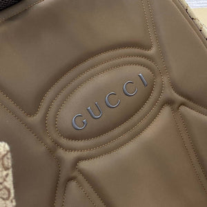 Gucci 800182 Large Backpack With Gucci Bag Brown - Default Title - View 4