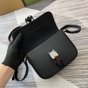 Gucci 800313 Super Mini Shoulder Bag Black - Default Title - View 10