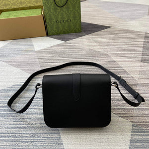 Gucci 800313 Super Mini Shoulder Bag Black - Default Title - View 2