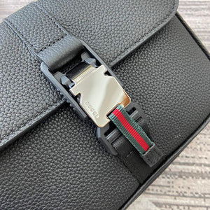 Gucci 800313 Super Mini Shoulder Bag Black - Default Title - View 5