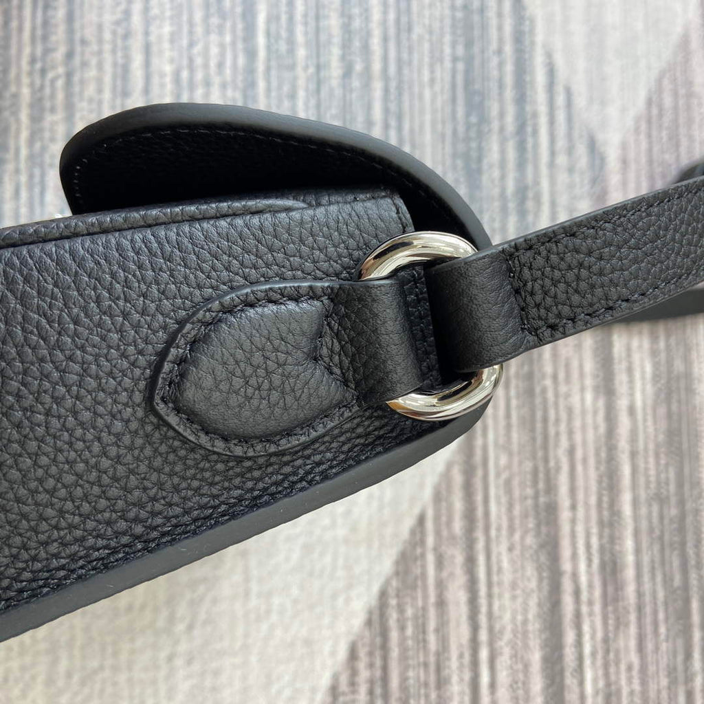 Gucci 800313 Super Mini Shoulder Bag Black