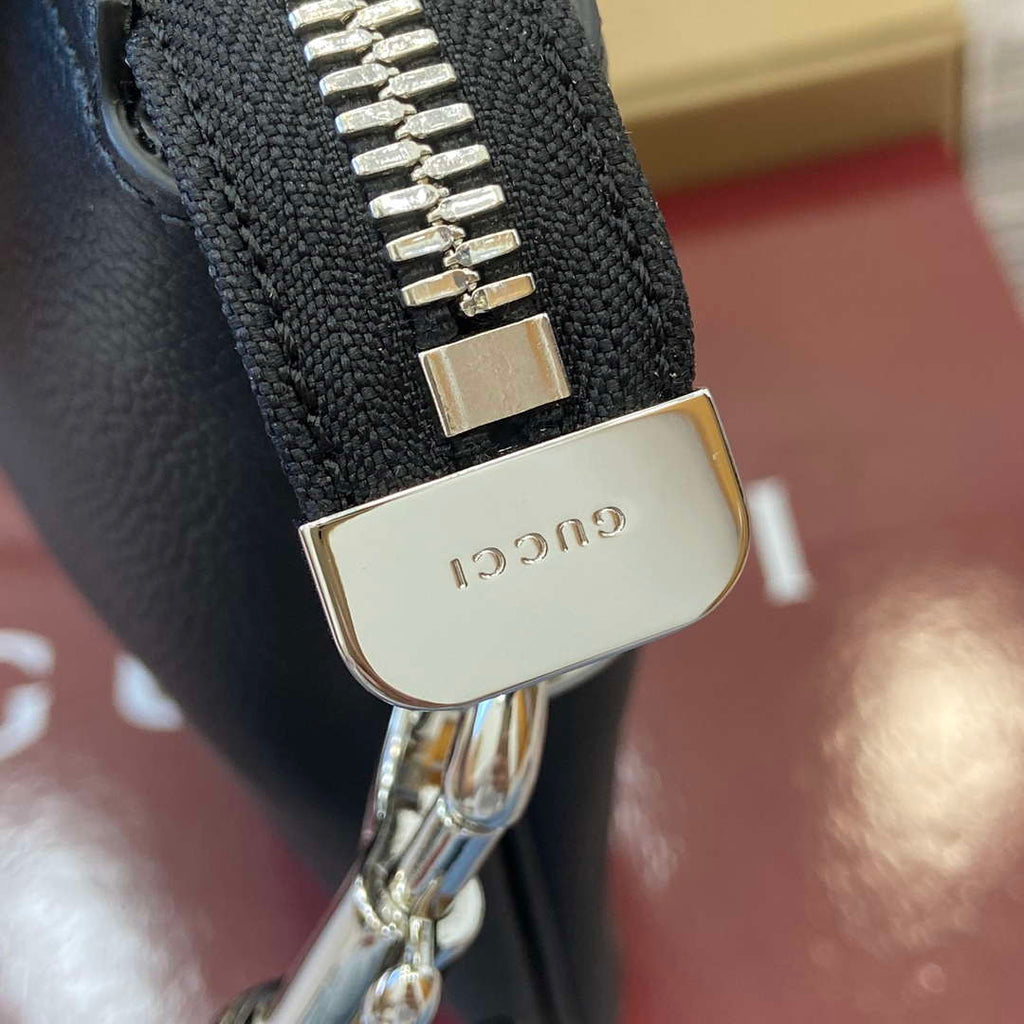 Gucci 801887 Gucci B Small Crossbody Bag Black