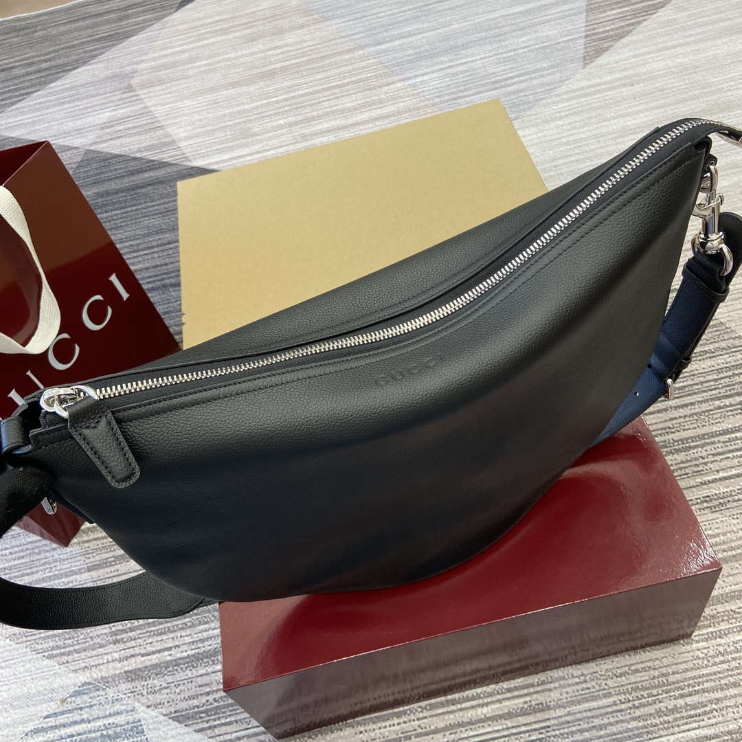 Gucci 801887 Gucci B Small Crossbody Bag Black - Default Title - View 5