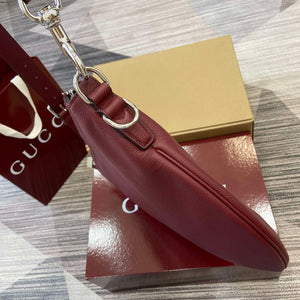 Gucci 801887 Gucci B Small Crossbody Bag Wine red - Default Title - View 3