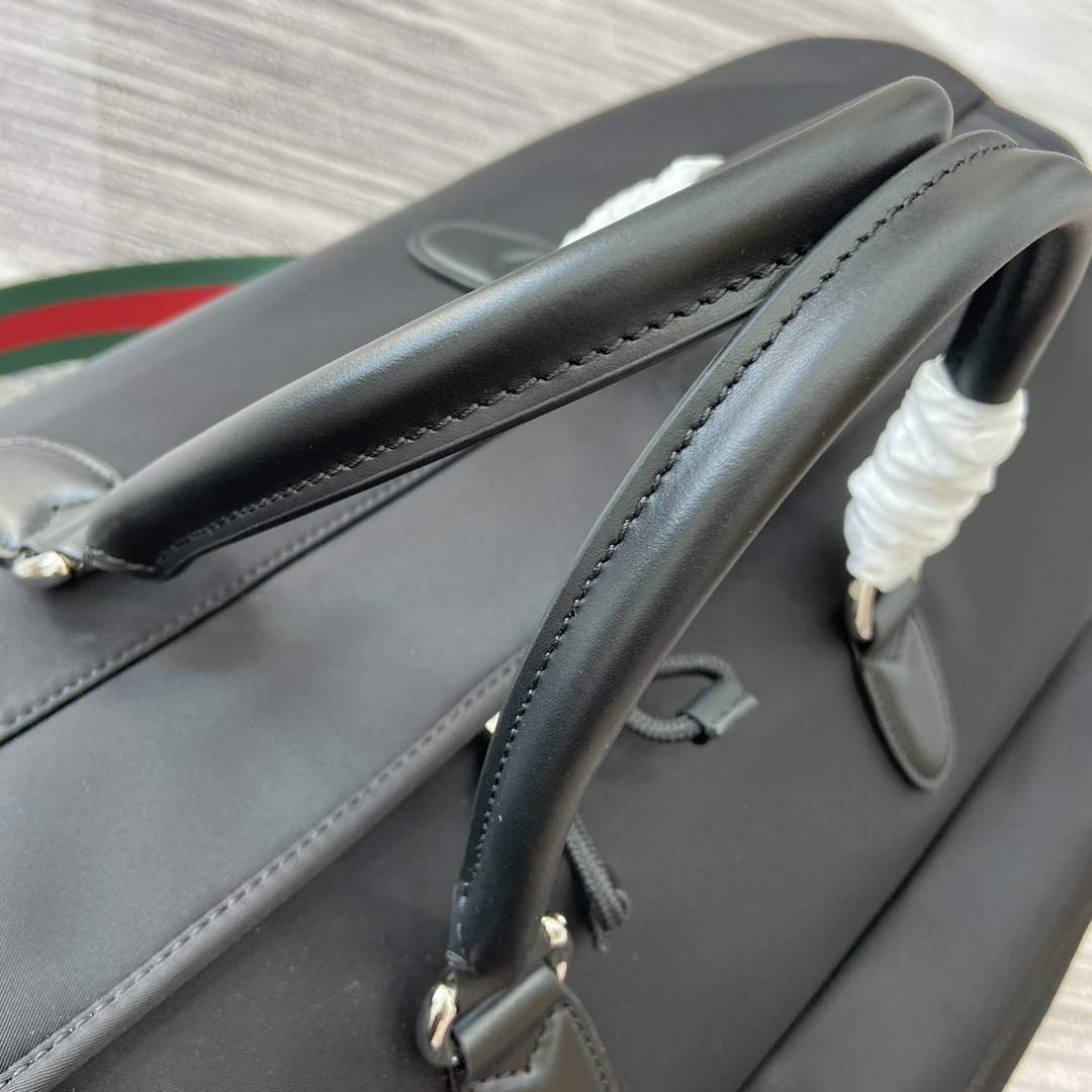 Gucci 802094 Large Duffle Bag Black - Default Title - View 4
