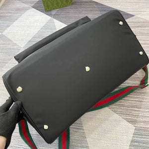 Gucci 802094 Large Duffle Bag Black - Default Title - View 7