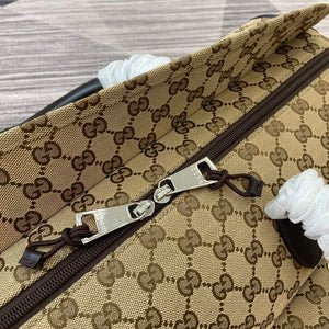 Gucci 802095 Medium GG Duffle Bag Brown - Default Title - View 7