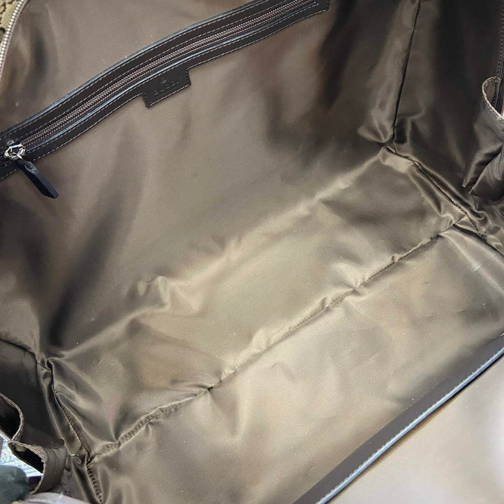 Gucci 802095 Medium GG Duffle Bag Brown