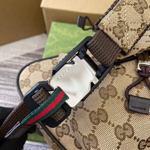 Gucci 802096 Small GG Crossbody Bag Brown - Default Title - View 8