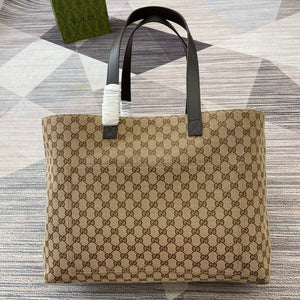 Gucci 802166 Large GG Tote Bag Brown - Default Title - View 2