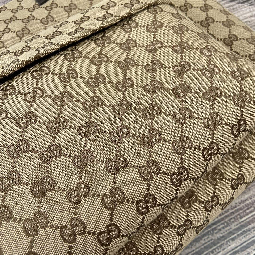 Gucci 802166 Large GG Tote Bag Brown