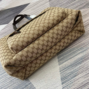 Gucci 802166 Large GG Tote Bag Brown - Default Title - View 9