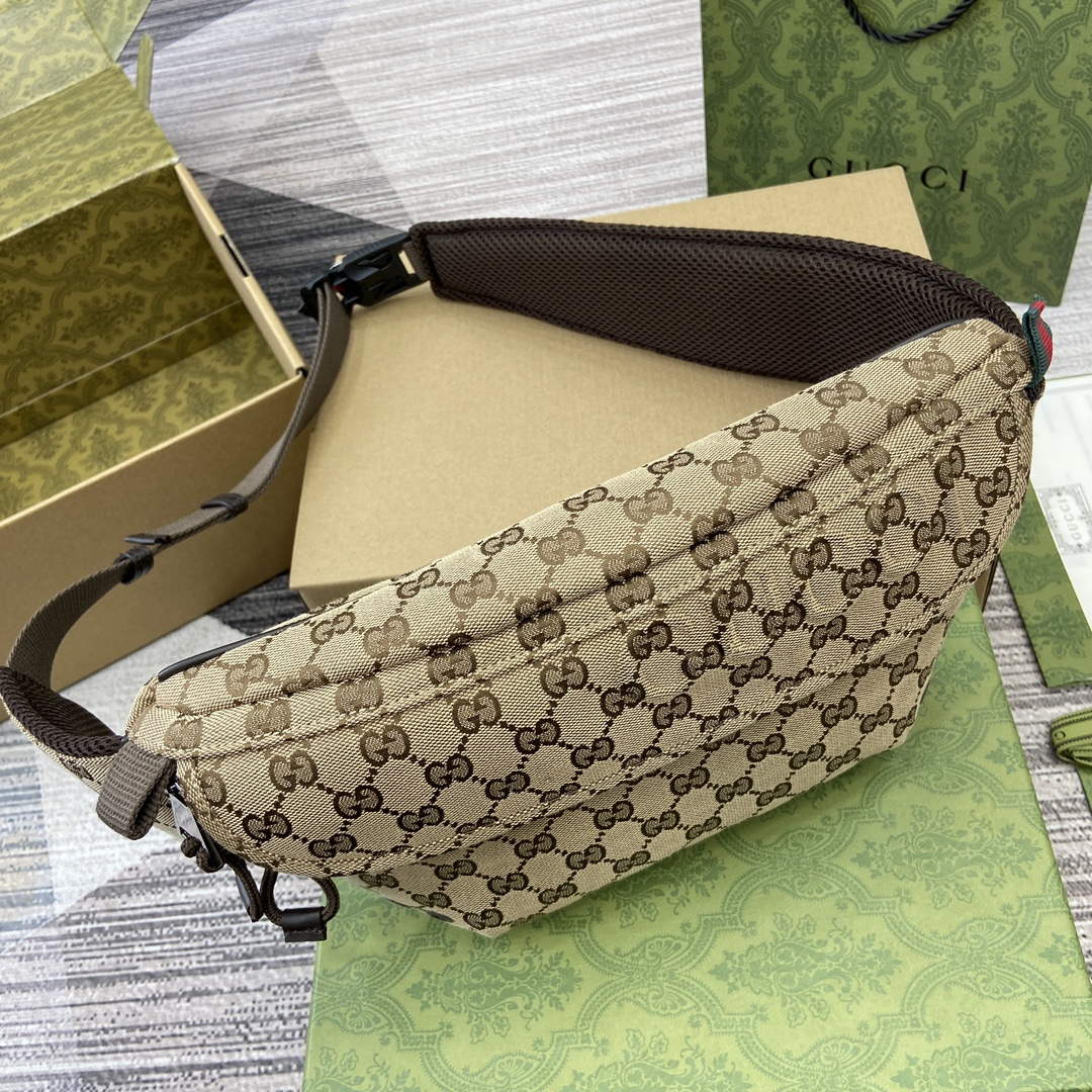 Gucci 804262 Small GG Belt Bag Brown - Default Title - View 4