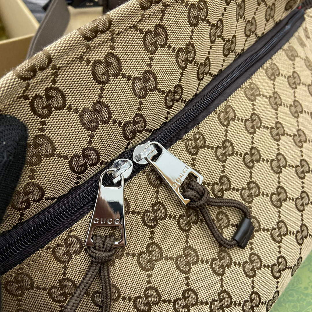 Gucci 804262 Small GG Belt Bag Brown