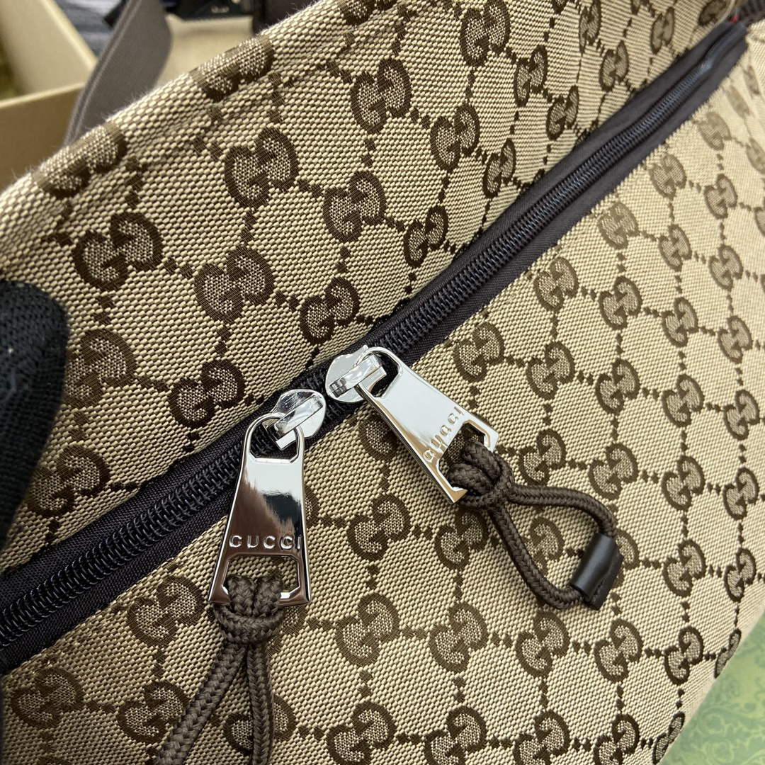 Gucci 804262 Small GG Belt Bag Brown - Default Title - View 6