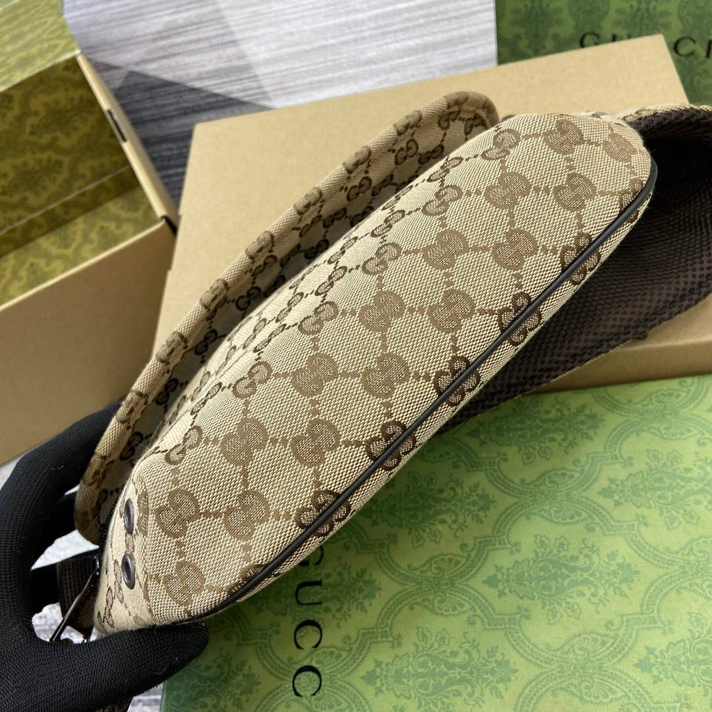 Gucci 804262 Small GG Belt Bag Brown