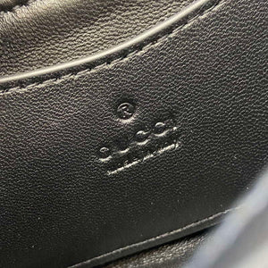Gucci 806017 GG Milano Mini Top Handle Bag Black puffy leather - Default Title - View 12