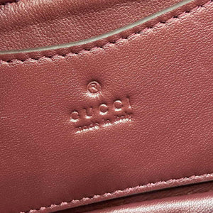 Gucci 806017 GG Milano Mini Top Handle Bag Red GG puffy leather - Default Title - View 12