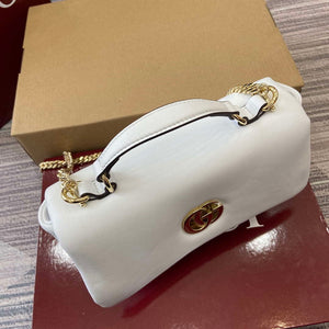 Gucci 806017 GG Milano Mini Top Handle Bag White puffy leather - Default Title - View 4