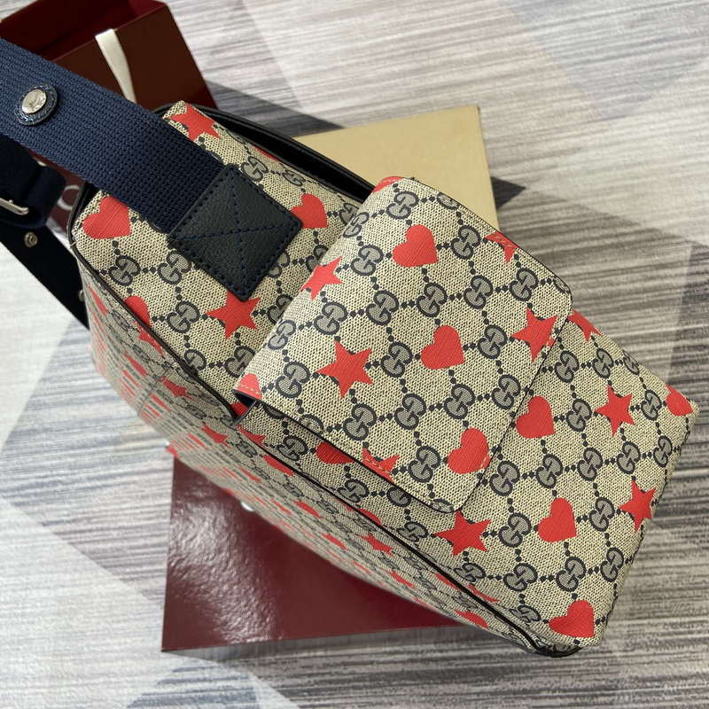 Gucci 811491 Large Changing Bag Dark blue - Default Title - View 3
