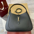 Gucci 813650 Jackie Large Shoulder Bag Black - Default Title - View 1