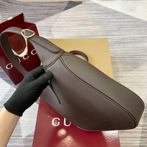 Gucci 813650 Jackie Large Shoulder Bag Brown - Default Title - View 3